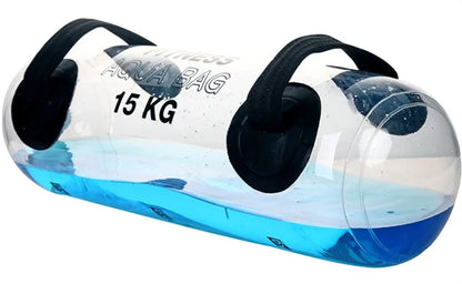 5~35 KG Fitness Water Bag Water Filling Energy Pack Squatting Fitness Croissant Sandbag Heavy Duty Exercise Workout Sand Bag
