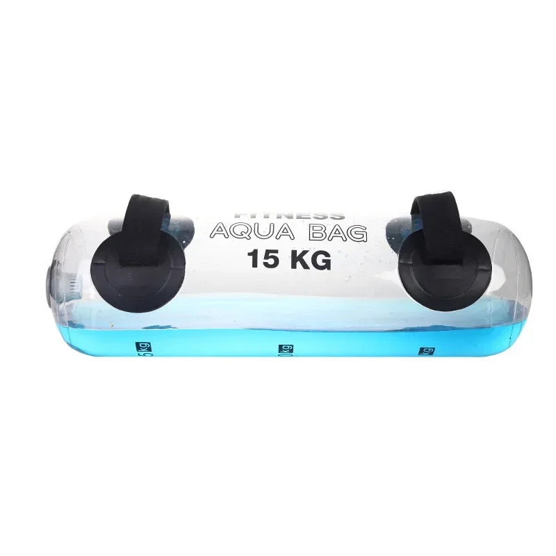 5~35 KG Fitness Water Bag Water Filling Energy Pack Squatting Fitness Croissant Sandbag Heavy Duty Exercise Workout Sand Bag