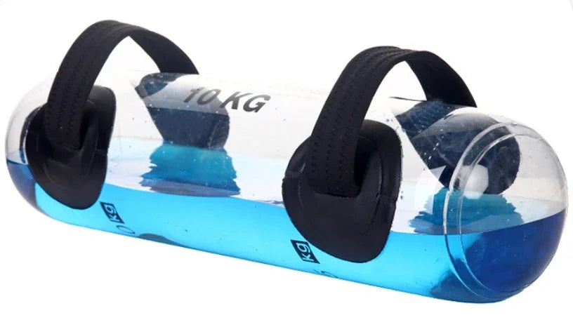 5~35 KG Fitness Water Bag Water Filling Energy Pack Squatting Fitness Croissant Sandbag Heavy Duty Exercise Workout Sand Bag