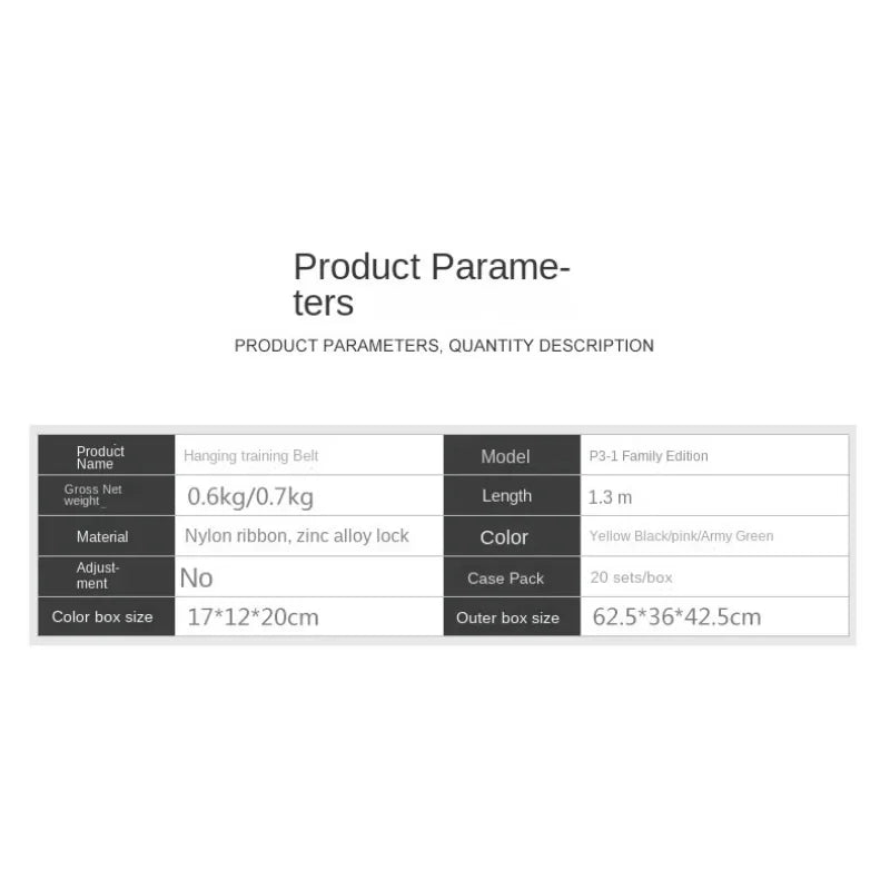 Suspension Body Trainer